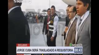 Exviceministro Jorge Cuba retornó al Perú por caso Odebrecht