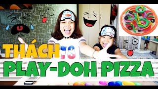 THÁCH PLAY-DOH PIZZA: AI SẼ "ĂN" BỘT NẶN PLAY-DOH? - SONG THƯ CHANNEL [Clip Hài Hước]