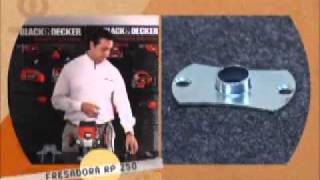 fresadora RP250 Black and Decker