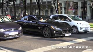 Best sounding Maserati GranTurismo S terrorizing Vienna!!