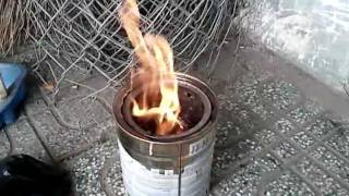 DIY bếp củi không khói 1