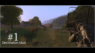 Arma 3 - Decimation mod - New mod, CHECK IT OUT, Killed a guy!
