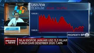 Impor Anjlok, Neraca Dagang Januari 2021 Surplus USD 1,96 Miliar