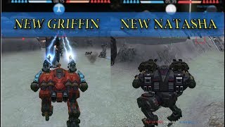 War Robots - Test Server - New Griffin And Natasha