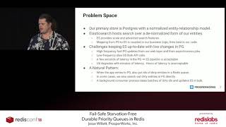 Fail Safe Starvation Free Durable Priority Queues in Redis