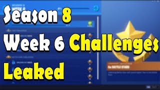 Fortnite’s season 8 week 6 challenges Leaked