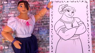 Encanto Coloriage de Luisa Coloring Book