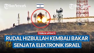 Rudal Hizbullah Hancurkan Menara hingga Senjata Elektronik Israel
