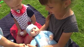 BABY ANNABELL BROTHER INTERACTIVE DOLL | Распаковка и обзор интерактивной куклы Беби Анабель