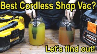 Which Cordless Shop Vac Brand is Best? Let's find out!