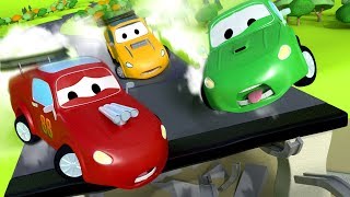 The Giant Vaccum Truck - Carl the Super Truck in Car City | Children Cartoons