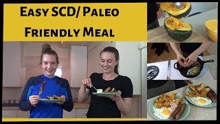 Sausages, Eggs and Squash- Easy SCD/Paleo Meal Idea
