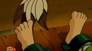 cartoon kid tickle