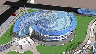 Geometria Sagrada - Roberto Bergamo - Projeto de Arquitetura - 2010 - Sketchup