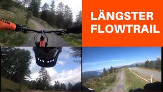 With the Enduro on the longest flow trail in Europe | Flowtrail Bad Kleinkirchheim in Austria.