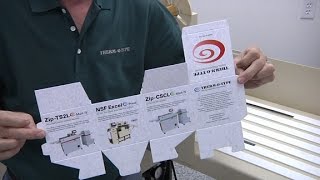 Die Cut and Score Boxes, Quick Set-up System  - NSF Excel Platen Press