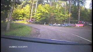 Sebastien Ogier   Fransa Rallisi SS2 araç içi