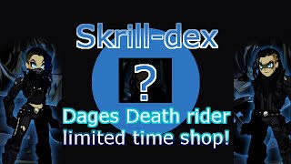 AQW Dages Deathrider limited time shop October 2014