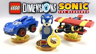 LEGO Dimensions Sonic the Hedgehog Level Pack set review! 71244!