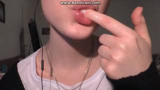 ASMR finger licking ! part.1