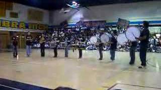 AHS Drumline - Pep Rally 10.19.07