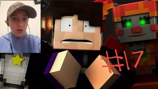 Goober Reacts # 17 | FNAF 6 MINECRAFT ANIMATION "Labyrinth" Music Video by ResolveDZN