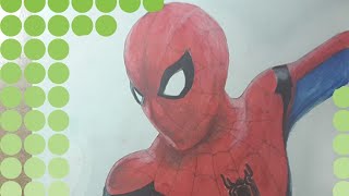 How to draw Spider-Man 3D || Как нарисовать Человека паука из Противостояния "Поэтапно "!