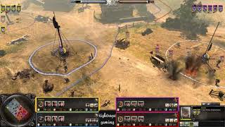 COH2 2v2 Alastor (UK) & Jove (UK) vs Strafniki (OH) & Frost (OH)