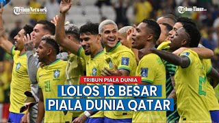 Gol Casemiro Amankan Tiket 16 Besar, Pertandingan Timnas Brasil Vs Swiss di Grup G Piala Dunia 2022