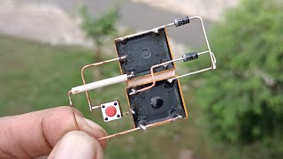 DIY ONE PUSH ON/OFF SWITCH WITH 12V DC RILAY.