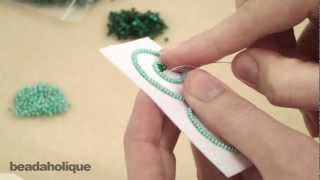 How to Do Bead Embroidery Around Free-Formed Shapes