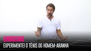 EXPERIMENTEI O TÊNIS DO HOMEM-ARANHA