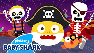Chumbala Cachumbala Skeleton Pirates | Baby Shark Halloween Songs 