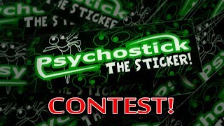 Green Sticker Contest: Win Psychostick Stuff