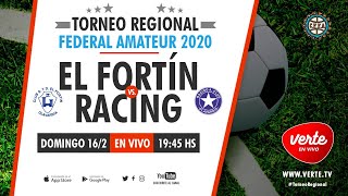 El Fortín -  Racing | Torneo Regional: Fecha 3