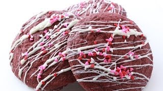 How To Make Chewy Red Velvet Cookies | Simply Bakings