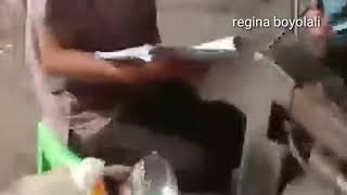 meski sibuk hafalin naskah.jirayut masih peduli sm fans nya