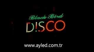 Pixel LED Tabela - Black Bird Disco