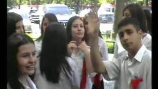 Graduation, 10-1, School number 55, A.P.Chekhov, 25.05.2004, part 1