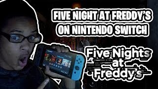 FIVE NIGHTS AT FREDDY'S ON NINTENDO SWITCH? (NIGHT 1-4)