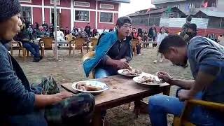 Pork eating competition