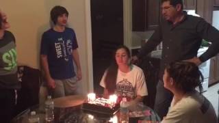 Funny video! Dog bites girl.