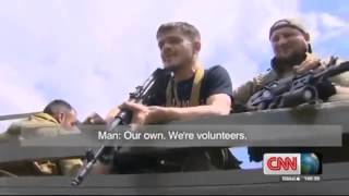 Кадыров сдержал слово! Чеченские боевики в Донецке! 27 05 2014 Chechen in Donetsk