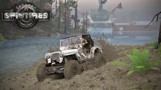 Spin Tires MP with Mods #17 - Mud Pits
