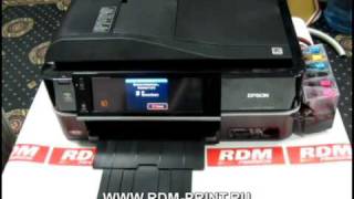СНПЧ RDM на принтере Epson TX800FW ciss