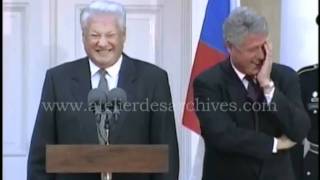 Clinton Yeltsin laughing - ein ungetrübter Herbsttag im Hyde Park
