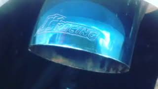 suara knalpot js racing di mobil brio