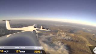Полеты на планере Twin Astir к Эльбрусу 2013