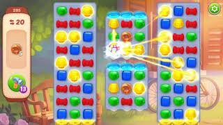 [Gameplay] Homescapes - Level 285 (No Boosters)
