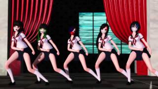 【MMD Yandere Simulator】Masked bitcH【Delinquents Girls】